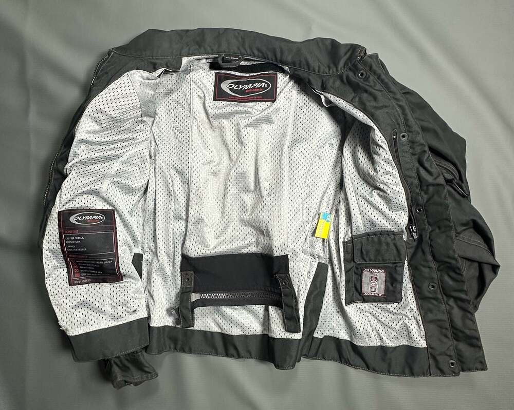 Olympia Moto Sports Women's Cordura Motorcycle Jacket, Size Small